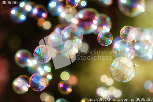 Image of Soap bubbles