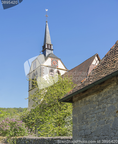 Image of church in Baechlingen