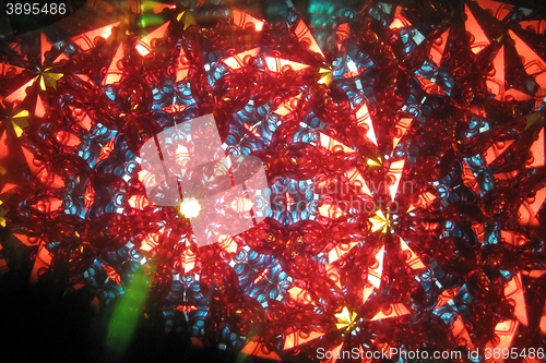 Image of color kaleidoscope texture