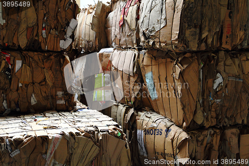 Image of paper carton box garbage 