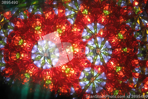 Image of color kaleidoscope texture