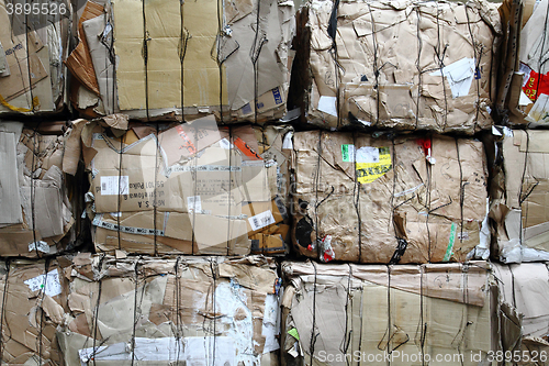 Image of paper carton box garbage 