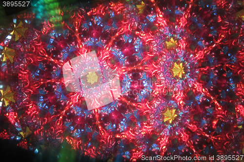 Image of color kaleidoscope texture