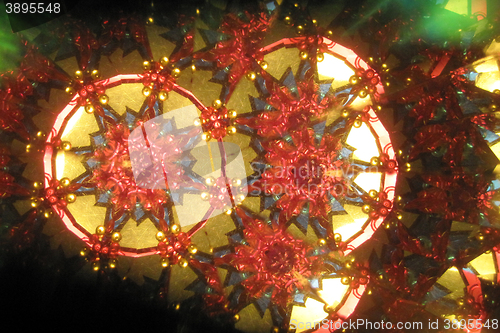 Image of color kaleidoscope texture