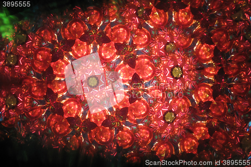 Image of color kaleidoscope texture
