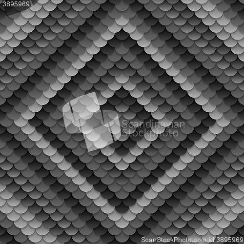 Image of Dark grey abstract circles pattern