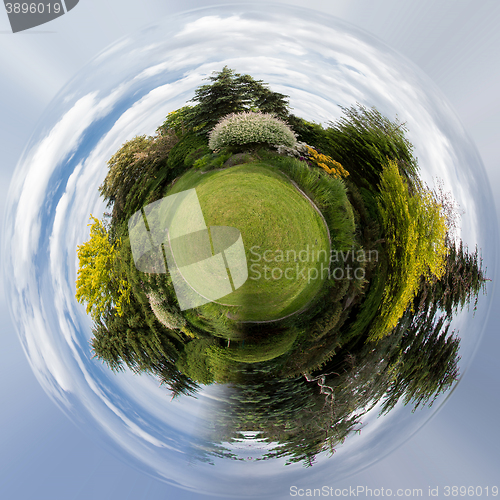 Image of planet of Beautiful spring garden design