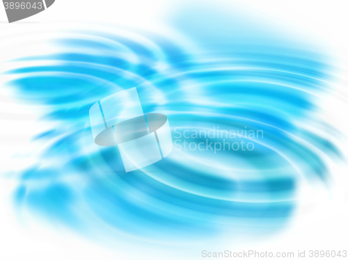 Image of Abstract background with blue ripples