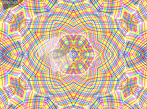 Image of Abstract color lines pattern