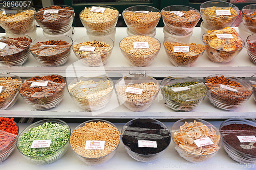 Image of Nuts and Fruits