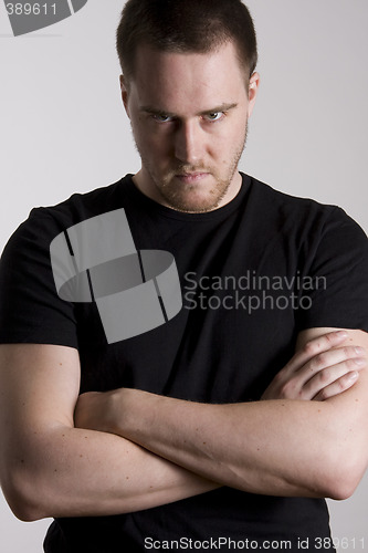 Image of angry young man