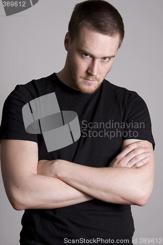 Image of angry young man