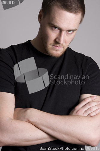 Image of angry young man