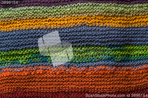 Image of Knitwear in warm colors