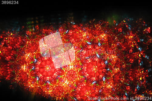 Image of color kaleidoscope texture