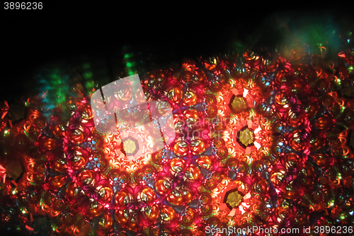 Image of color kaleidoscope texture