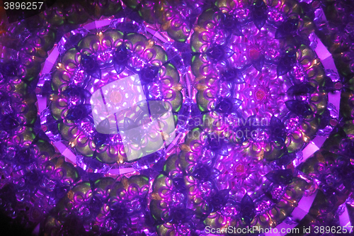 Image of color kaleidoscope texture