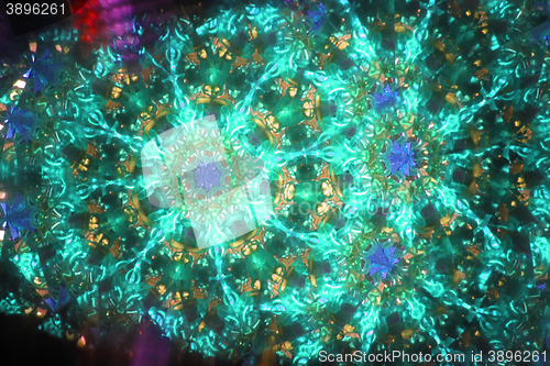 Image of color kaleidoscope texture