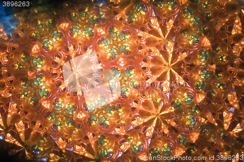 Image of color kaleidoscope texture