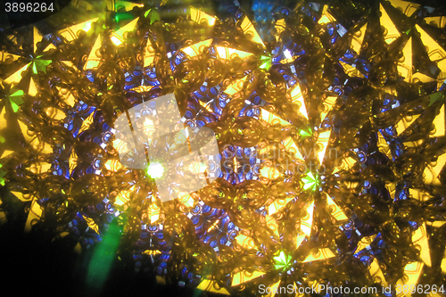 Image of color kaleidoscope texture