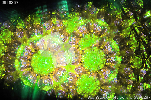 Image of color kaleidoscope texture