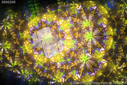 Image of color kaleidoscope texture