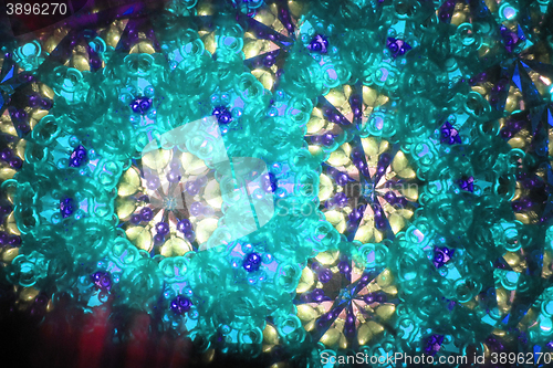 Image of color kaleidoscope texture