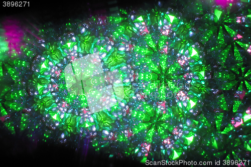 Image of color kaleidoscope texture