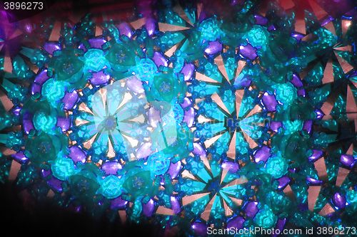Image of color kaleidoscope texture