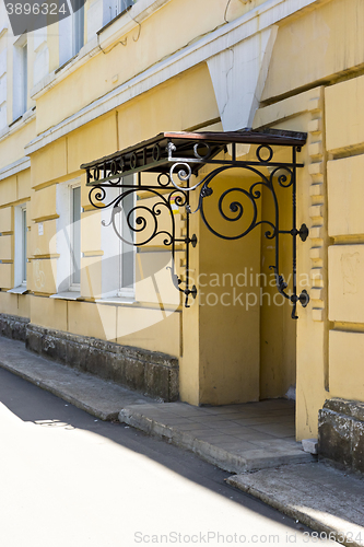 Image of Classic architecture entrance