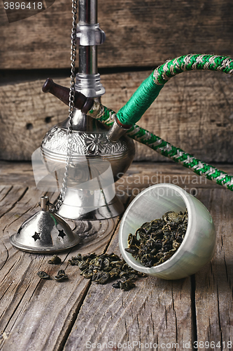 Image of Stylish Arabic hookah