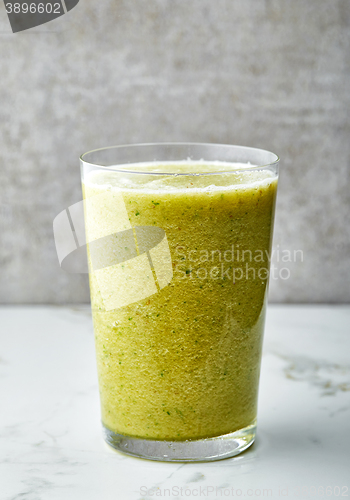 Image of glass of smoothie