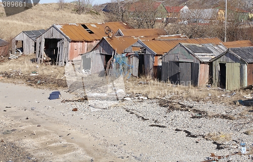 Image of Old Norwegian seahouse.