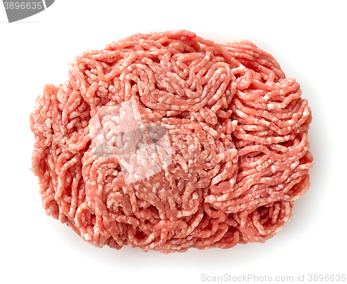 Image of fresh raw ground meat