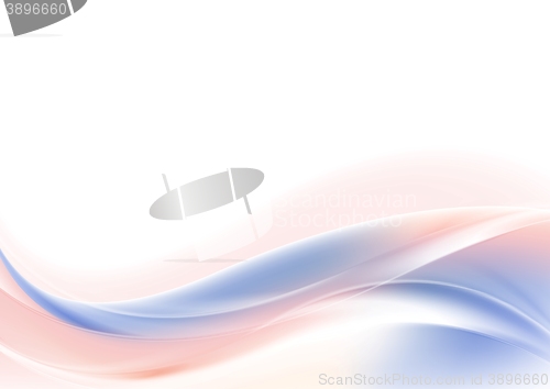 Image of Blurred smooth rose quartz and serenity wavy background