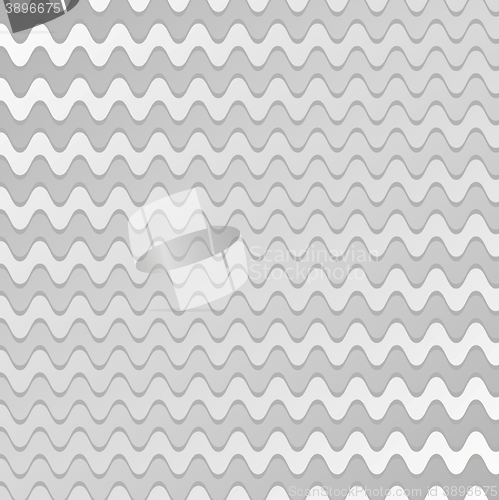 Image of Abstract silver waves pattern