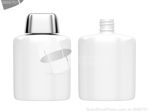 Image of Aftershave lotion bottles