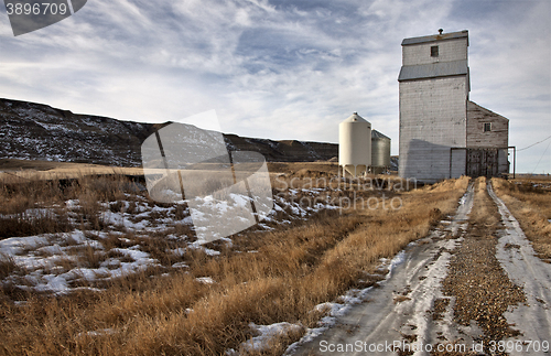 Image of Grain Elevator near Drumheller