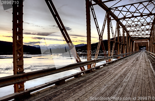 Image of Bridge over Saskatchewan River