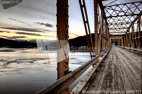 Image of Bridge over Saskatchewan River