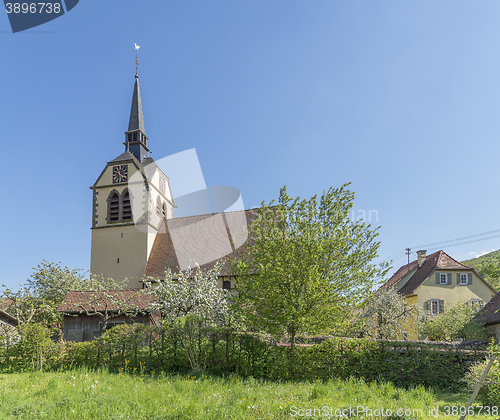 Image of church in Baechlingen