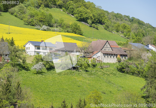 Image of rural springtime scenery