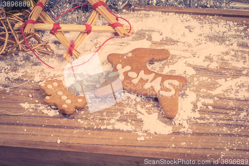 Image of Christmas ornament with homemade cookies