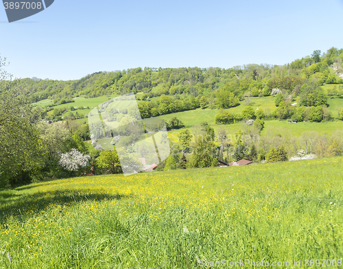 Image of rural springtime scenery