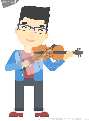 Image of Man playing violin.