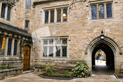 Image of Yale university dorm