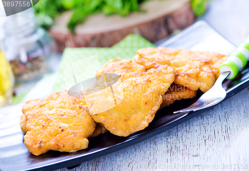 Image of fried chicken cutlets