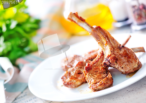 Image of fried chop meat