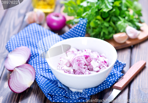 Image of red onion