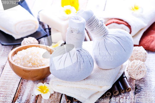 Image of spa objects